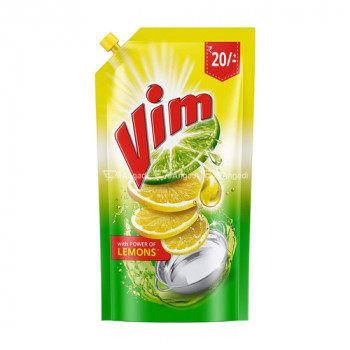 Vim Dishwash Gel Lemon Pouch